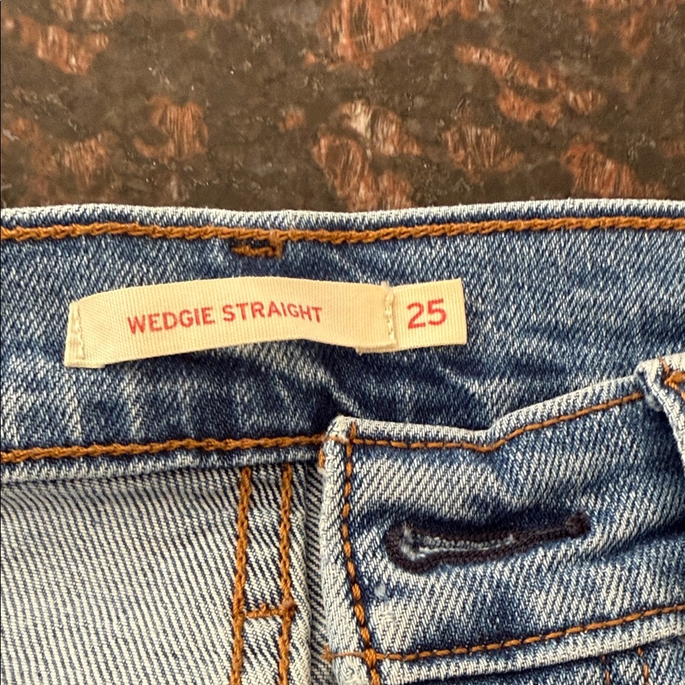 Levi's Light Blue Straight Leg Women's Jeans Size 25x28